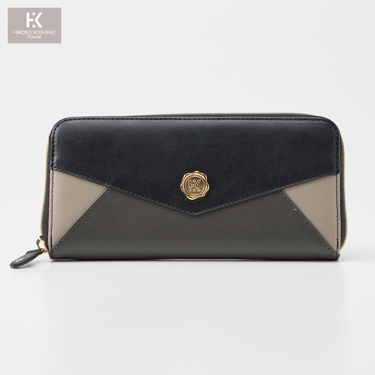 HIROKO KOSHINO FEMME(ヒロココシノファム) レターデザイン ラウンド