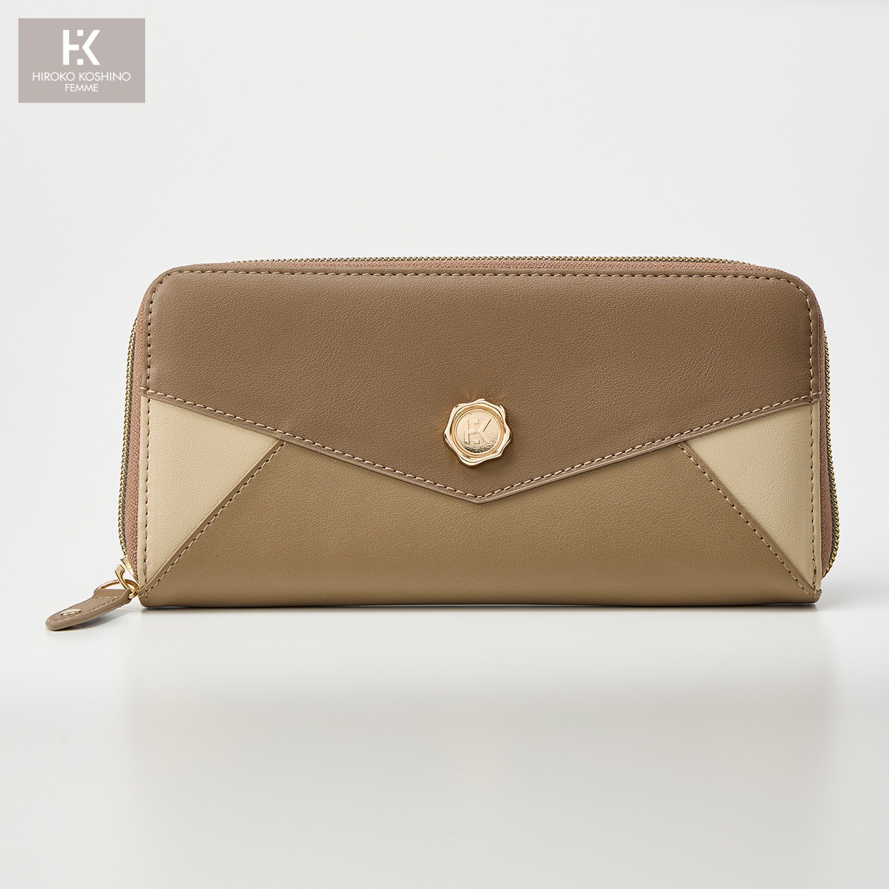 HIROKO KOSHINO FEMME(ヒロココシノファム) レターデザイン ラウンド