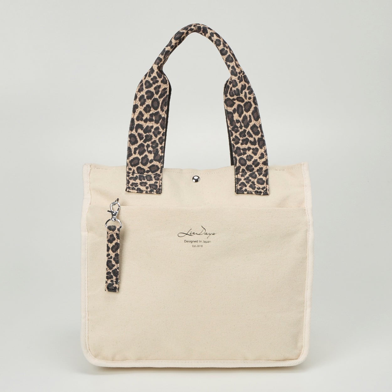 LIZDAYS 大容量 テープハンドル A4収納 キャンバストート | イオン