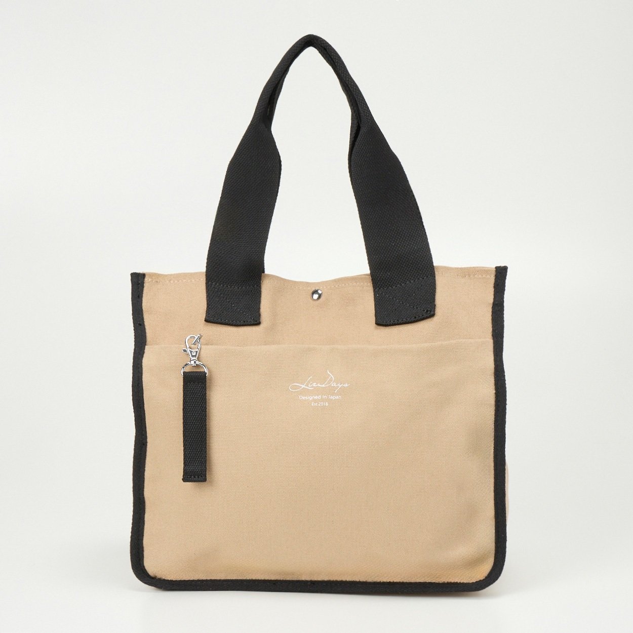 LIZDAYS 大容量 テープハンドル A4収納 キャンバストート | イオン