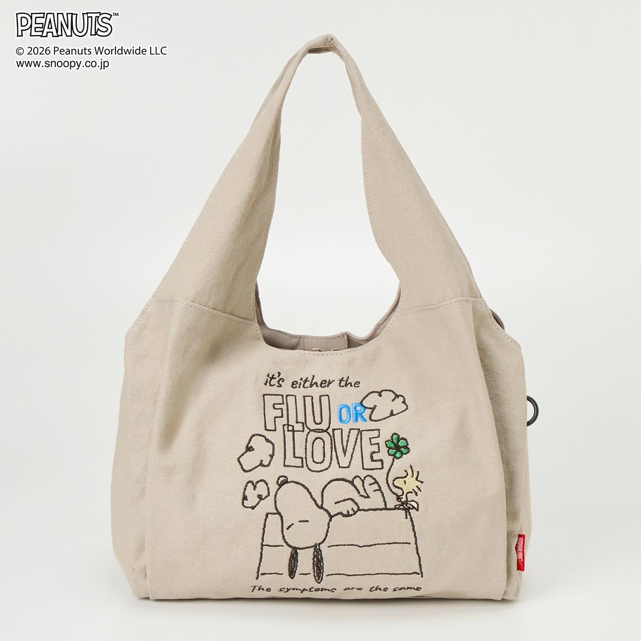 ピーナッツ(PEANUTS) スヌーピー洗えるキャンバストート | イオン