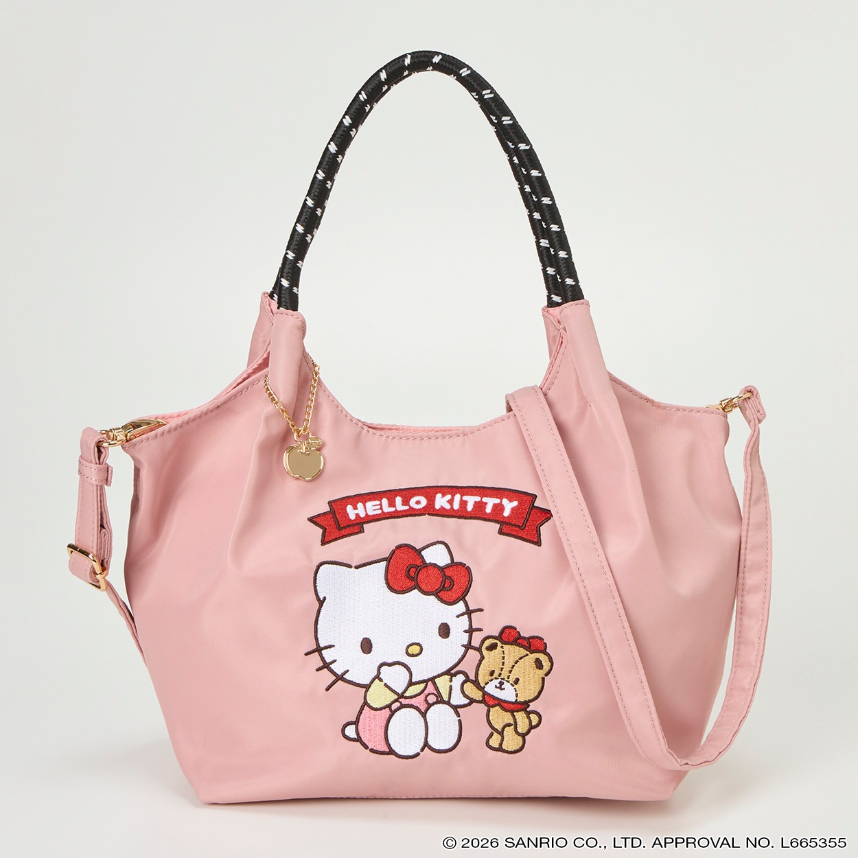 ハローキティ 刺繍ロープ手手提げ | イオンスタイルオンライン 衣料品