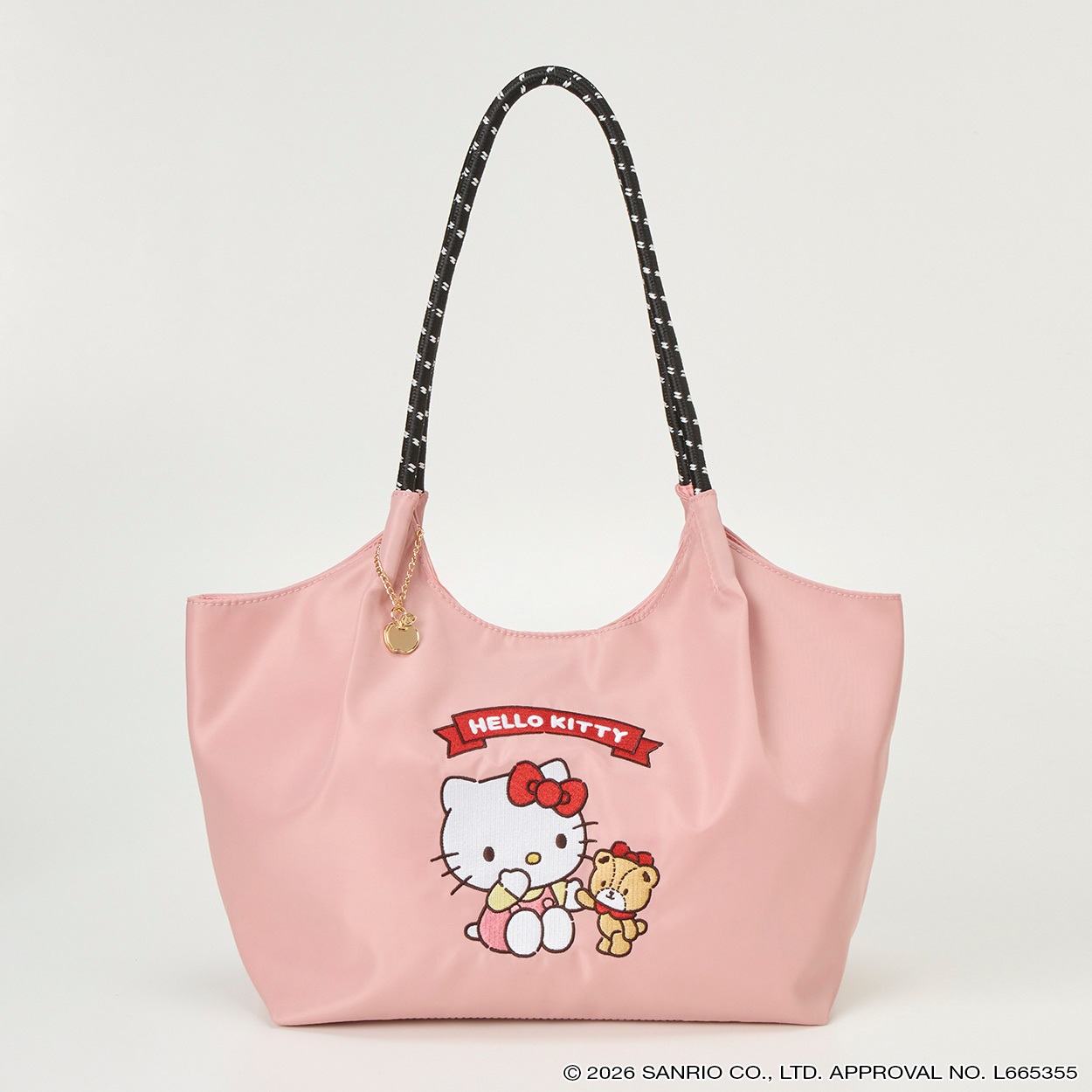 ハローキティ 刺繍ロープ手トート | イオンスタイルオンライン 衣料品