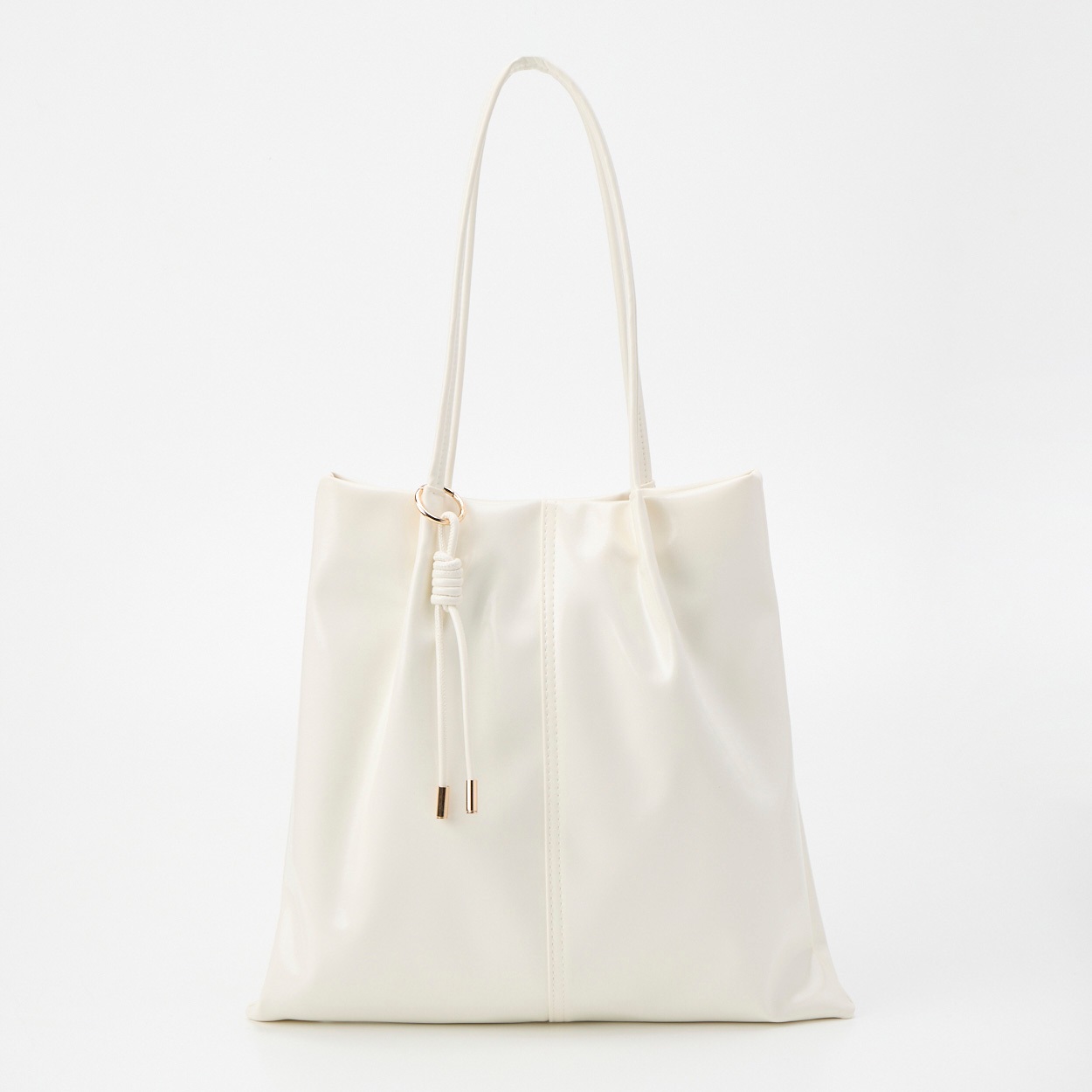 きみよ さん専用★THE TOTE BAG チャーム　白☆ タテガタチャーム A4トートバッグ | イオンスタイルオンライン 衣料品