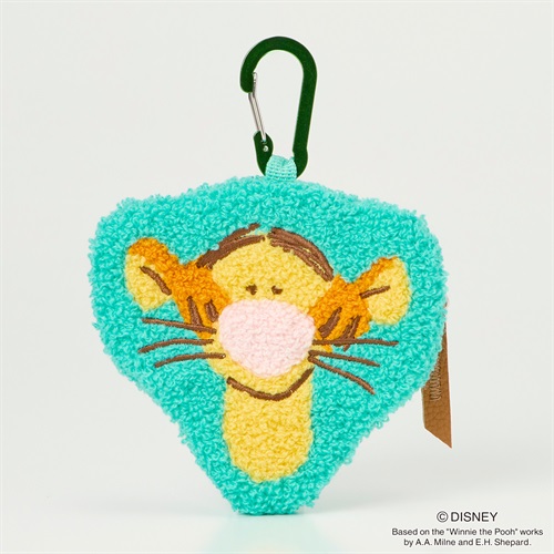 DISNEY Pooh ティガー さがら刺繍ダイカットコインケース