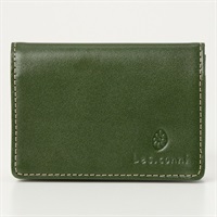 レコンニ牛革名刺入 レディス(ミドリ-フリー)