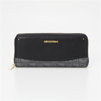 テ*ラ様 STYLE CROCO スタイルクロコ　バニラ　ラウンドファスナー　長 本革 金運3色長財布 レディース ラウンドファスナー財布