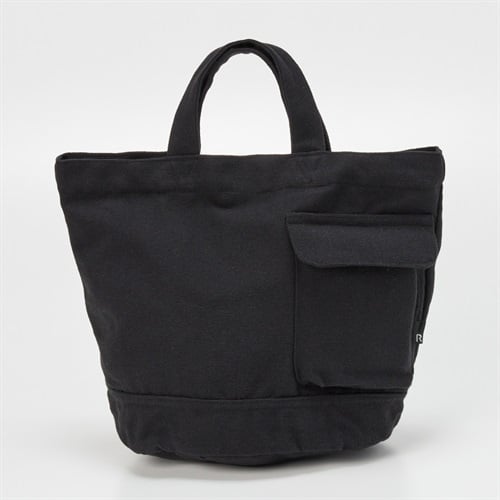 ROOTOTE.デリ.リサイクルコットントート(クロ-フリー)