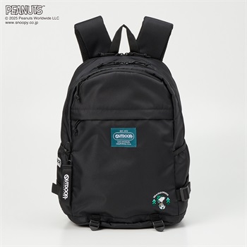 OUTDOOR PRODUCTS(アウトドア プロダクツ) スヌーピーデザインリュック(ブラック(スヌーピー)-フリー)