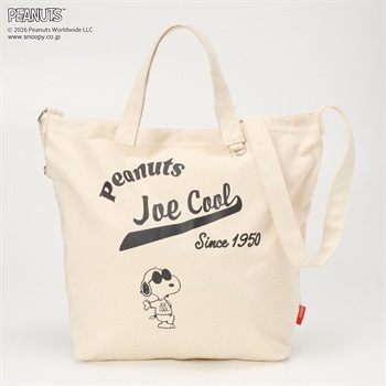 PEANUTS(ピーナッツ) スヌーピー 2WAYショルダー(アイボリー-フリー)