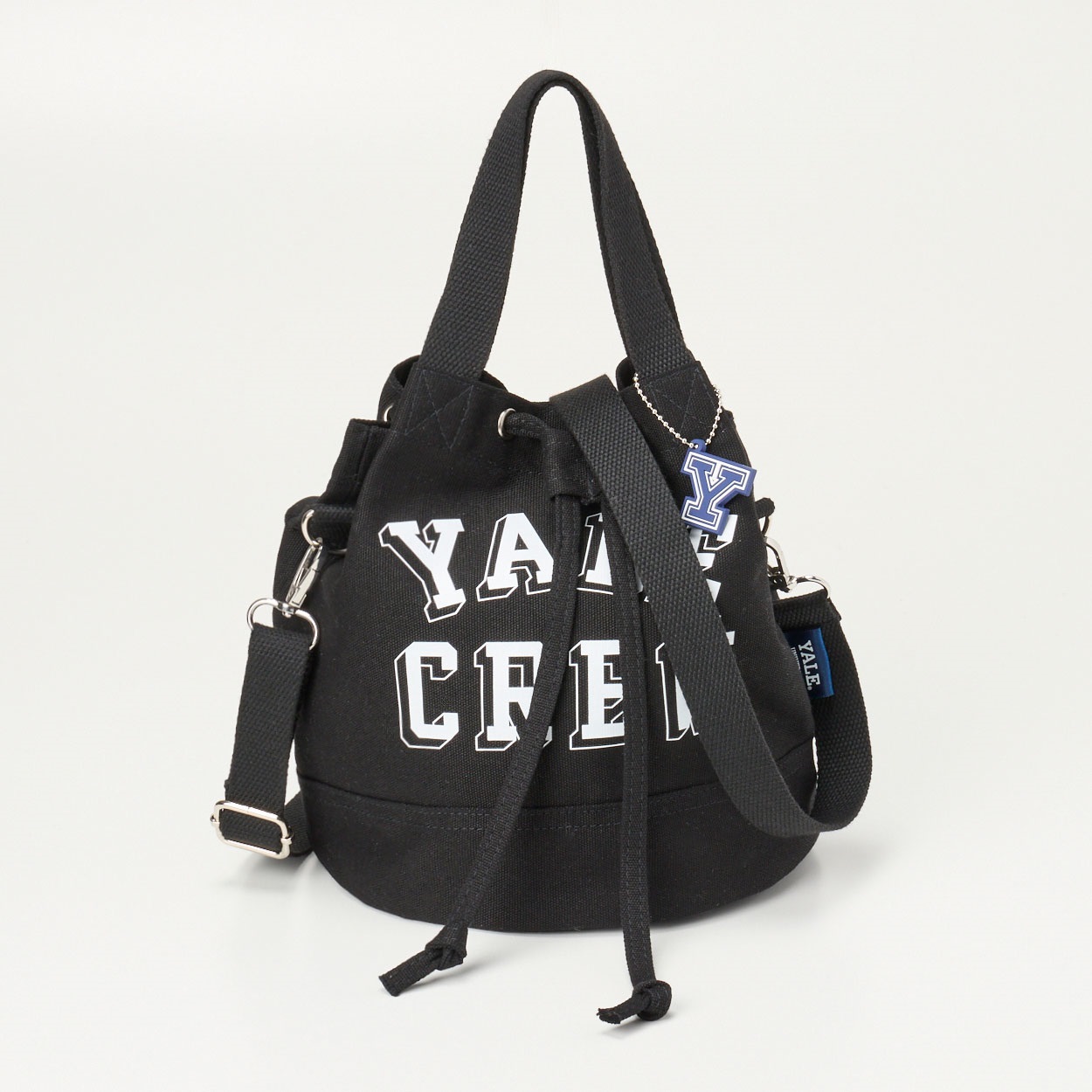 YALE(イエール) 帆布ミニショルダー(クロ-フリー)