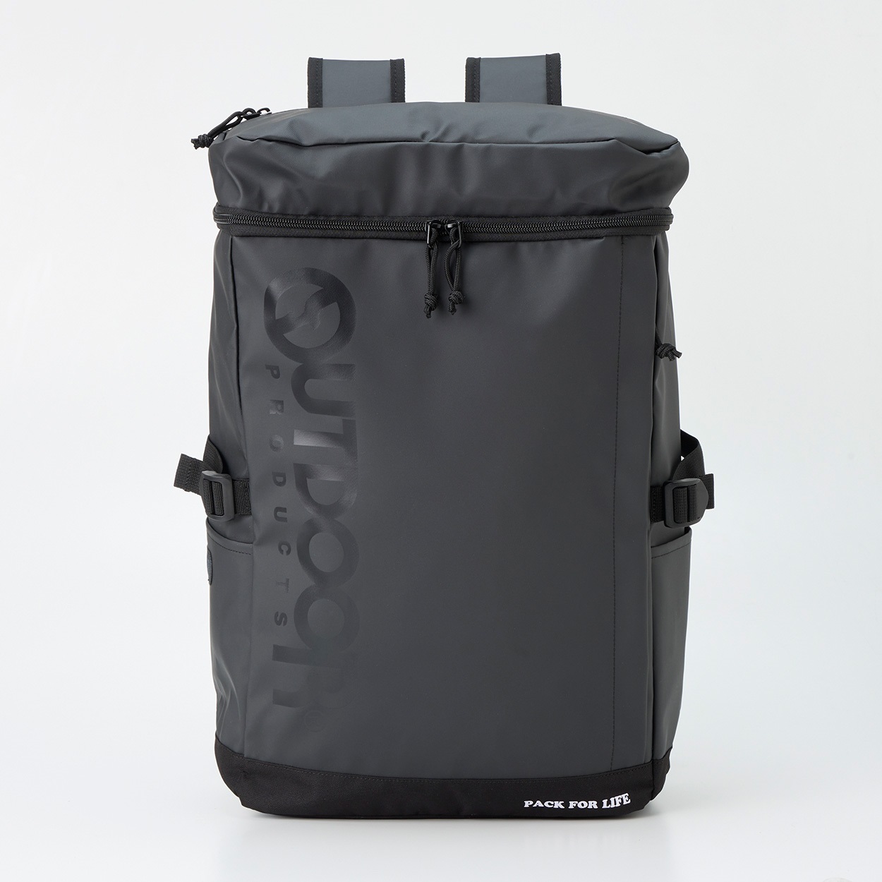 OUTDOOR PRODUCTS(アウトドア プロダクツ) ボックスリュック(ナップサック付)(クロ-フリー)