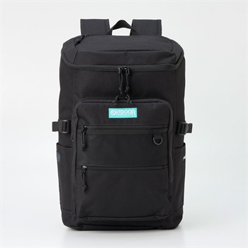 OUTDOOR PRODUCTS(アウトドア プロダクツ) スクエアリュック(ナップサック付)(ウスミドリ-フリー)