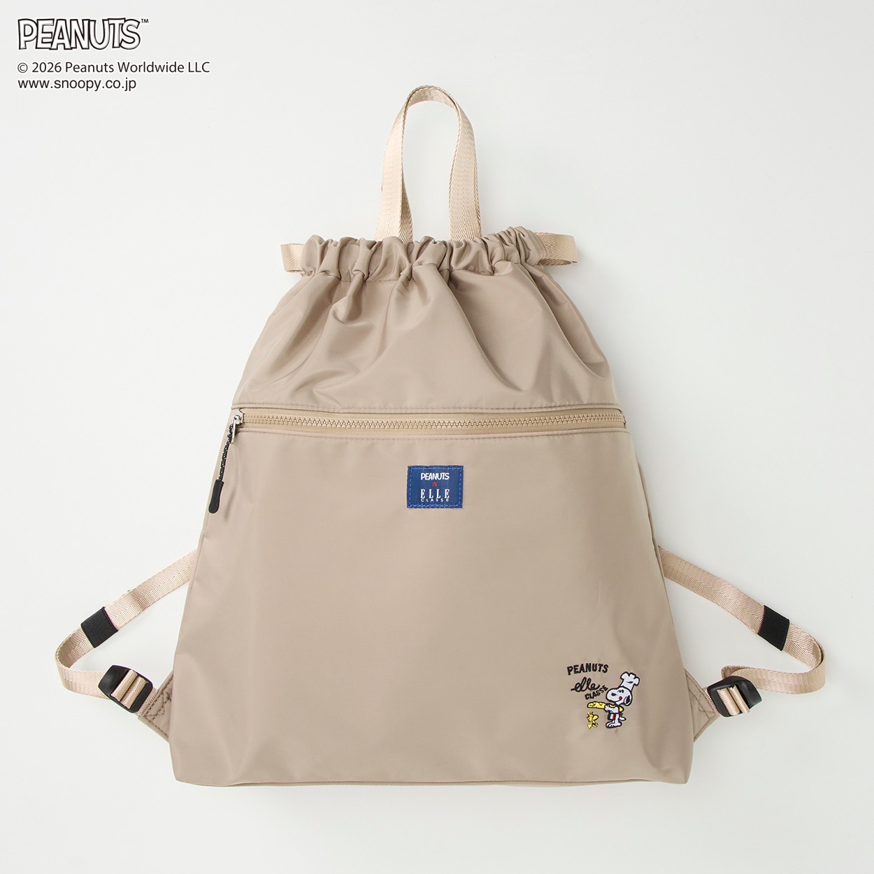 PEANUTS×ELLE CLASSE ナップサック | イオンスタイルオンライン 衣料品