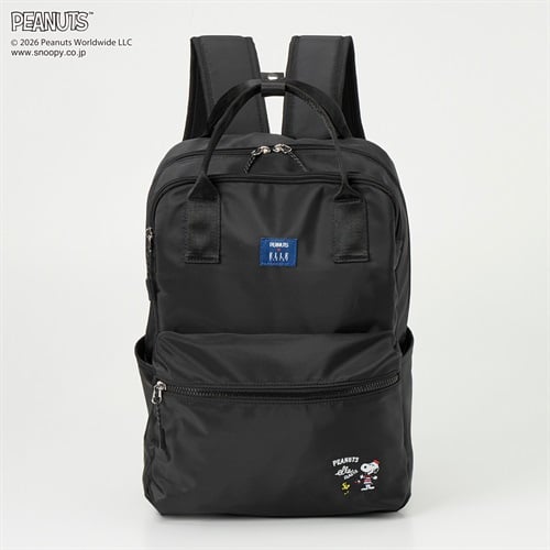 PEANUTS×ELLE CLASSE 2WAYリュック(クロ-フリー)