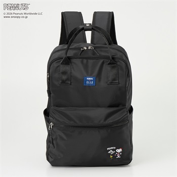 PEANUTS×ELLE CLASSE 2WAYリュック(クロ-フリー)