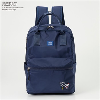 PEANUTS×ELLE CLASSE 2WAYリュック(アオ-フリー)