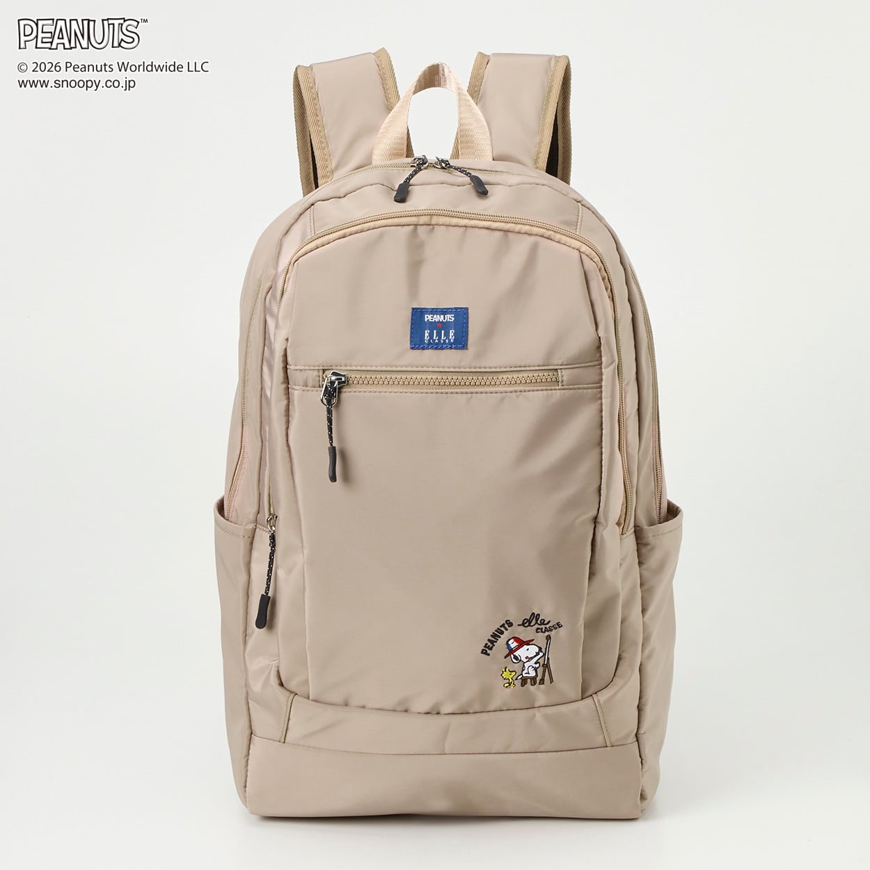 PEANUTS×ELLE CLASSE リュック(ウスチャ-フリー)
