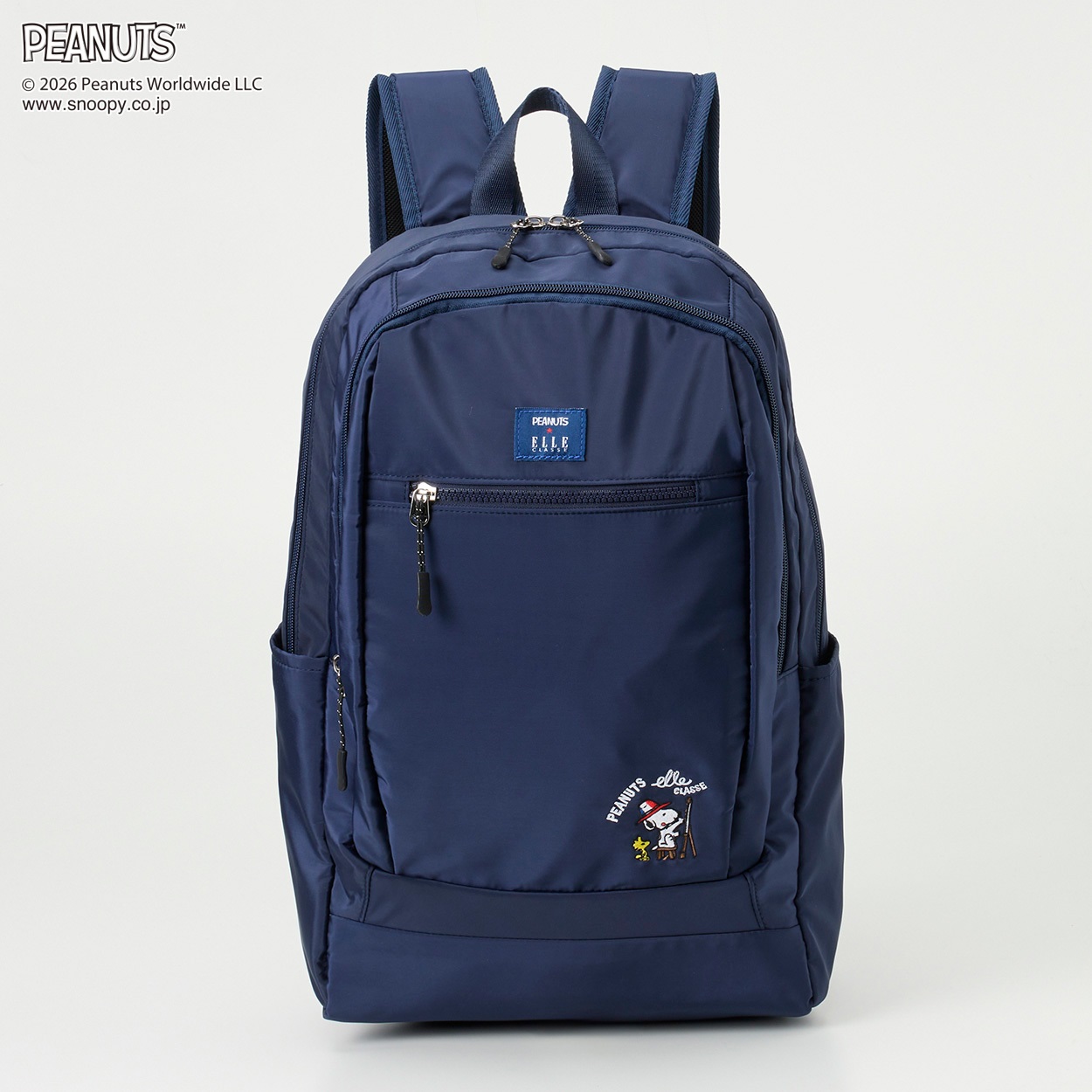 PEANUTS×ELLE CLASSE リュック(アオ-フリー)