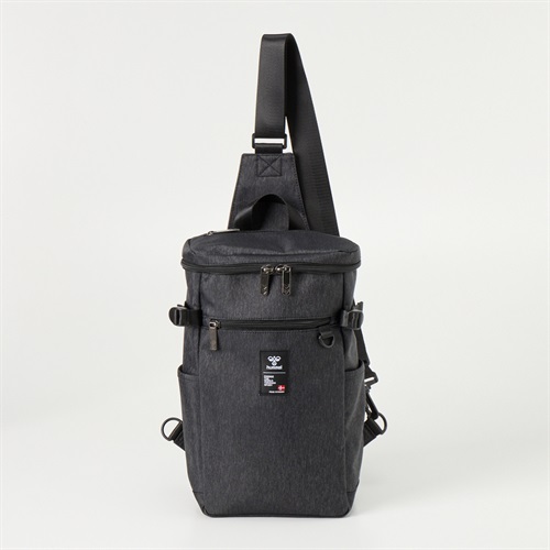 hummel(ヒュンメル) 杢ボディバッグ大型(クロ-フリー)