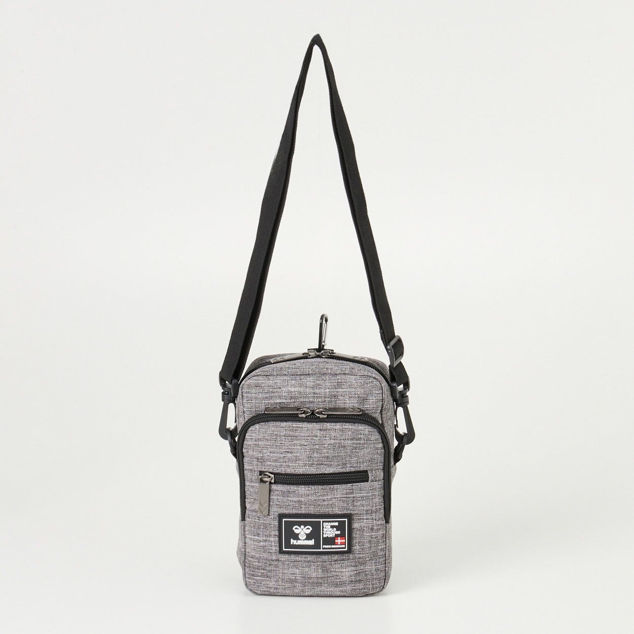 hummel(ヒュンメル) 杢シザーバッグ(ウスグレー-フリー)