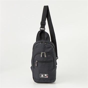 hummel(ヒュンメル) 杢ボディバッグ(クロ-フリー)
