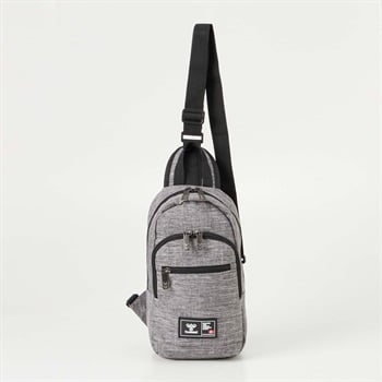 hummel(ヒュンメル) 杢ボディバッグ(ウスグレー-フリー)