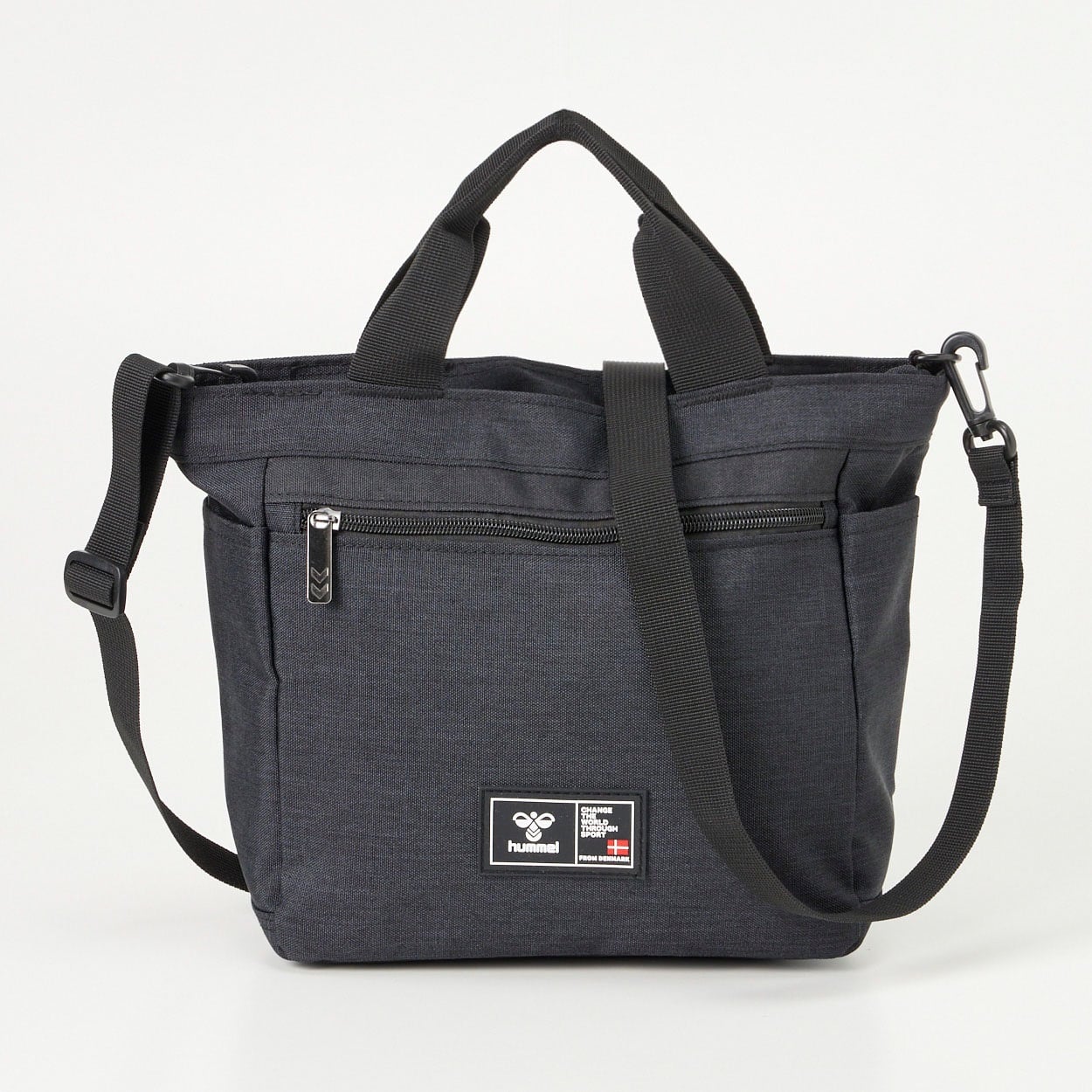 hummel(ヒュンメル) 杢2WAYショルダー(クロ-フリー)