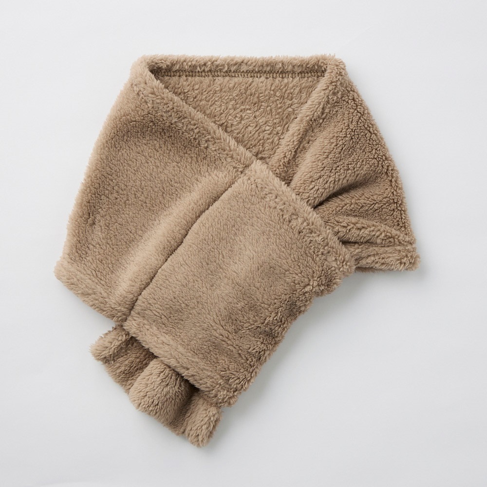 TVPFW(トップバリュ ピースフィットウォーム) マフラー フリース ボア