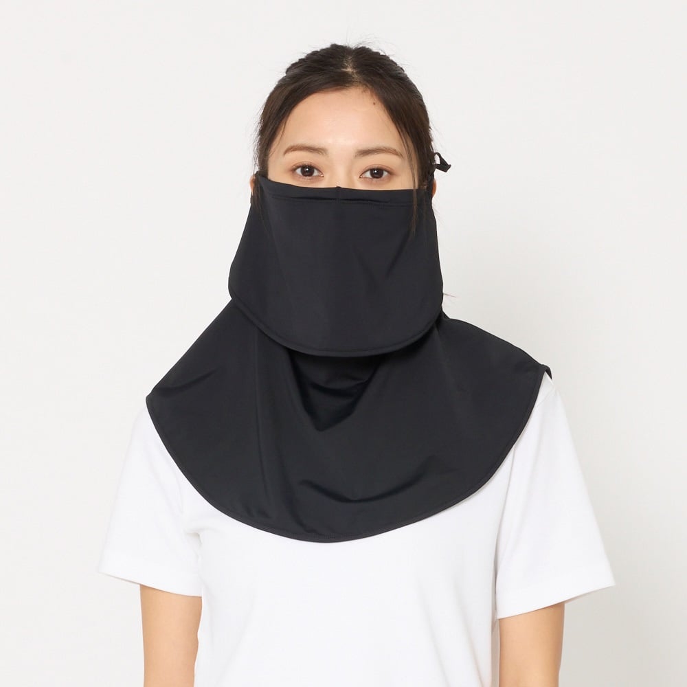 トップバリュ PEACE FIT COOL(ピースフィットクール) フェイスネックカバー(クロ-フリー)