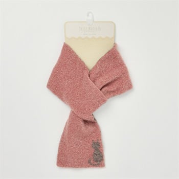 マフラー ニット 日本製 猫柄 リバーシブル レディス | イオンスタイル