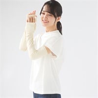 ピースフィットクール UV ロングアームカバー トップバリュ(TOPVALU) (アイボリー-M)