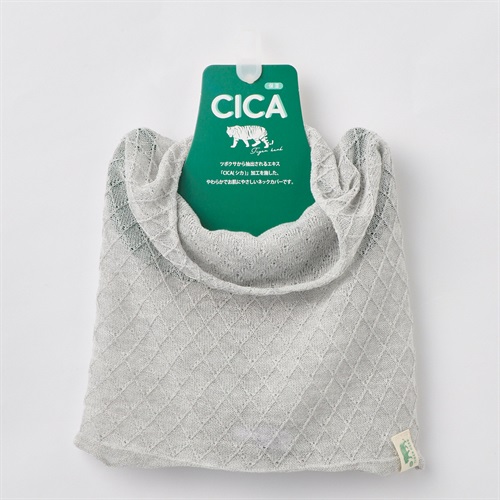 ネックカバー マフラー CICA(シカ)加工 レディス(ウスクロ-フリー)