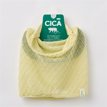 ネックカバー マフラー CICA(シカ)加工 レディス(ウスミドリ-フリー)