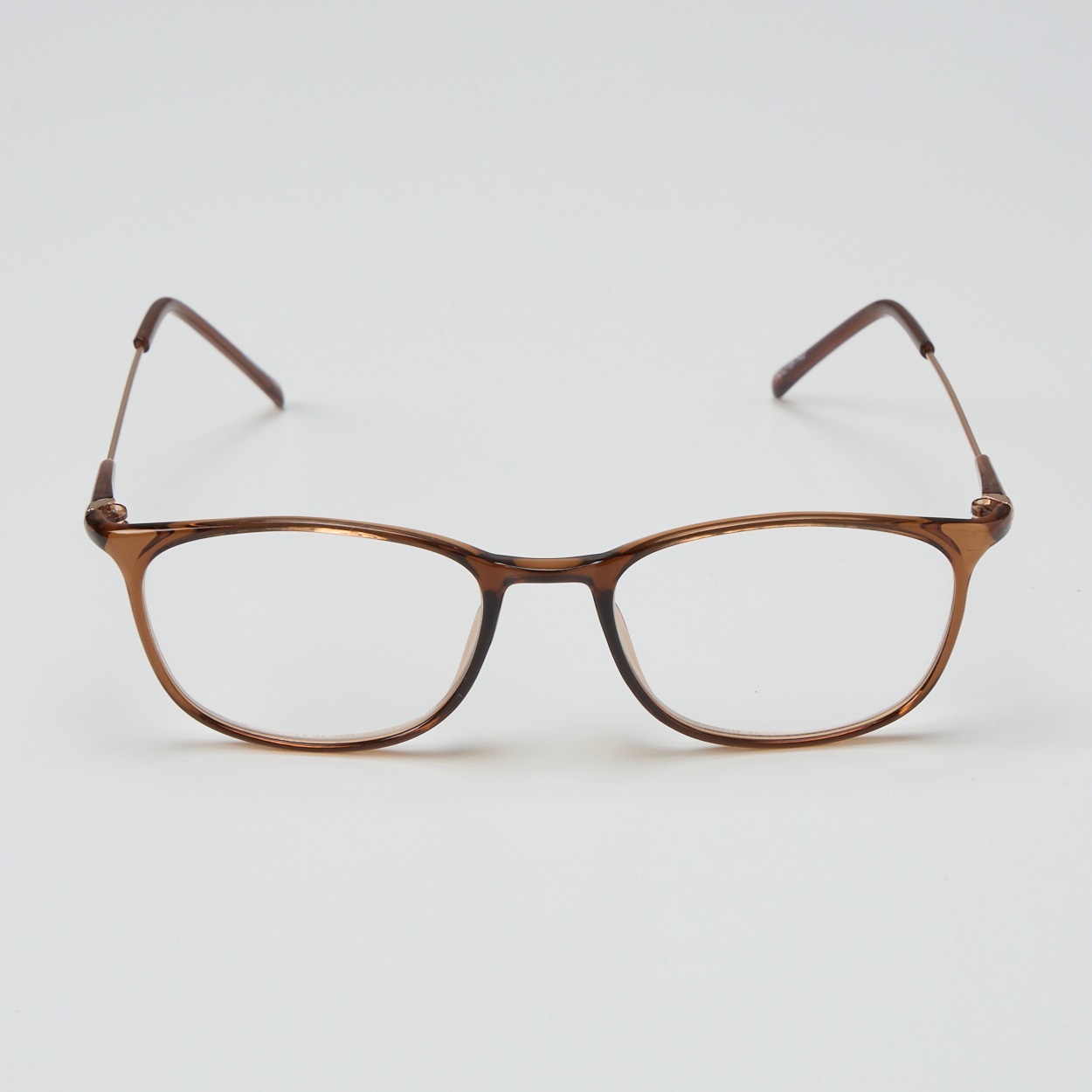 老眼鏡 リーディンググラス  UVカット 紫外線透過率1.0% レディス(チャ-1)