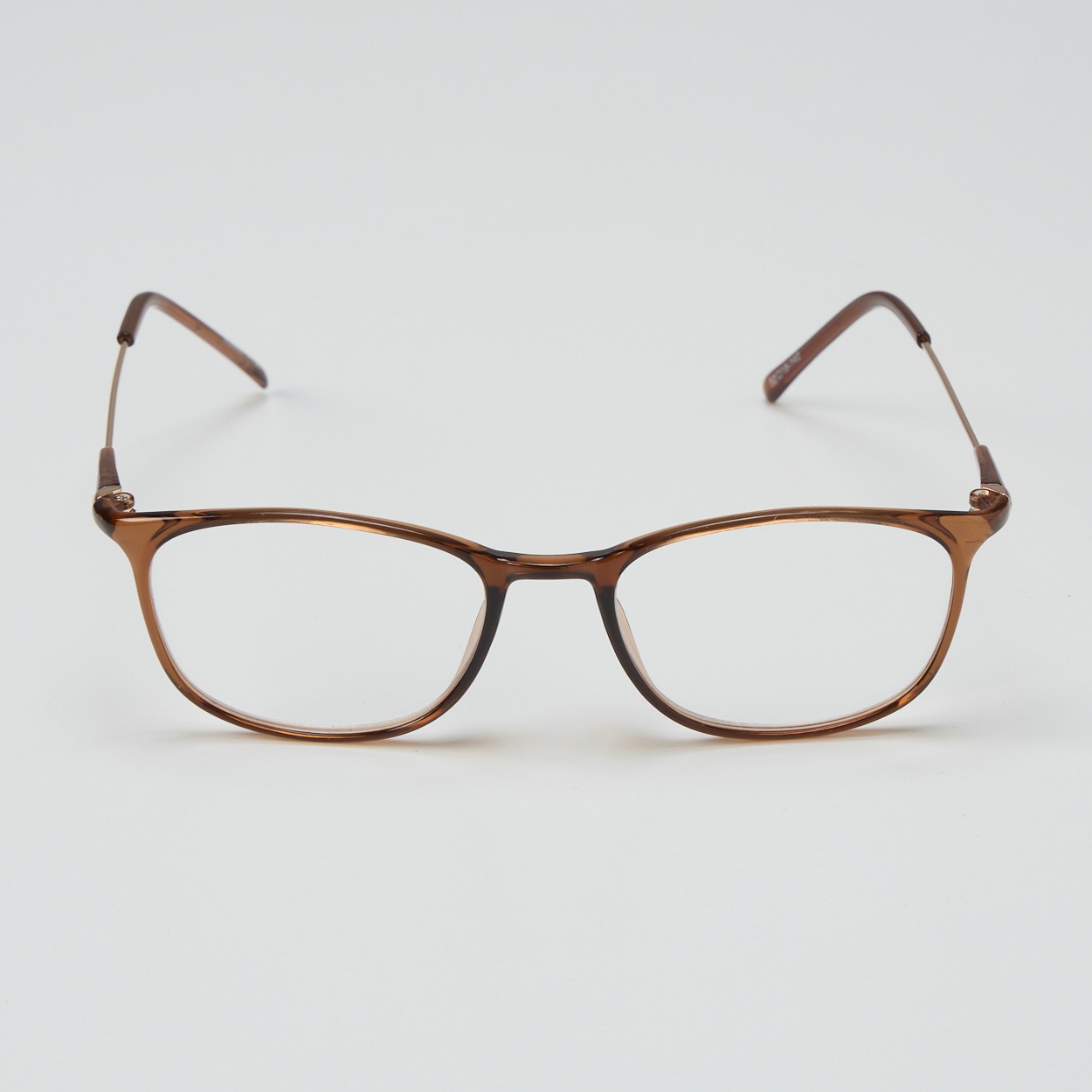 老眼鏡 リーディンググラス  UVカット 紫外線透過率1.0% レディス(チャ-1.5)