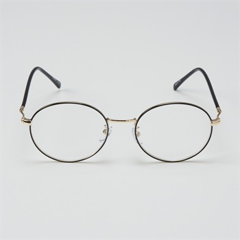 老眼鏡 リーディンググラス  UVカット 紫外線透過率1.0% レディス(クロ-1)