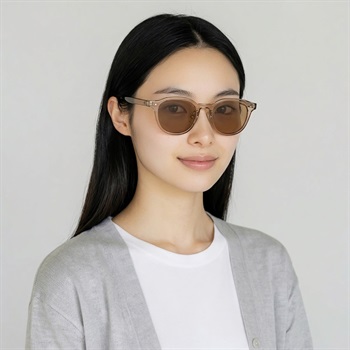サングラス  UVカット 紫外線透過率1.0% クリングスパッド付 レディス(チャ-フリー)
