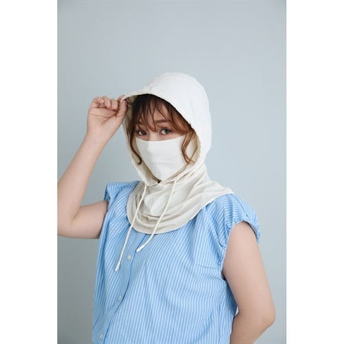 Yoki(ヨキ) UV フードネックカバー バラクラバ UVカット遮蔽率99%以上 レディス