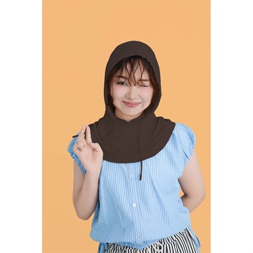 Yoki(ヨキ) UV フードネックカバー バラクラバ UVカット遮蔽率99%以上 レディス(チャ-フリー)