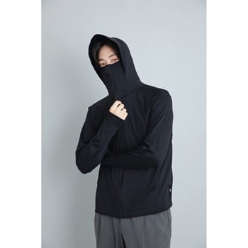 Yoki(ヨキ) UV パーカ メンズ UVカット遮蔽率99%以上 メンズ(クロ-フリー)