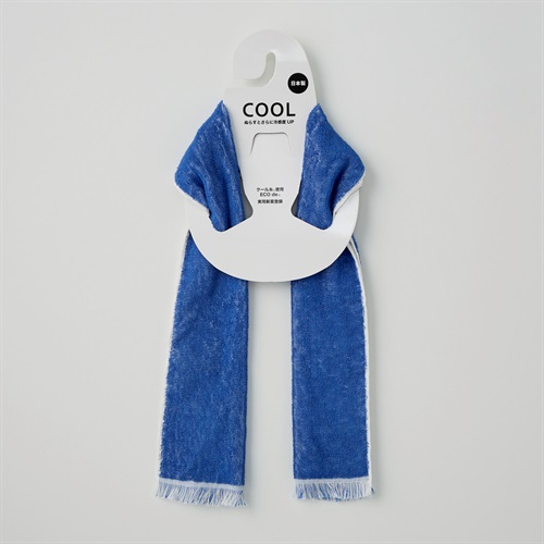冷却タオルマフラー(Ａコイアオ-フリー)