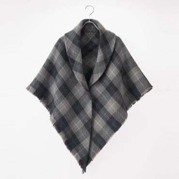 ANAYI チェック柄 ポンチョ チェック柄羽織ポンチョ レディス | イオンスタイルオンライン