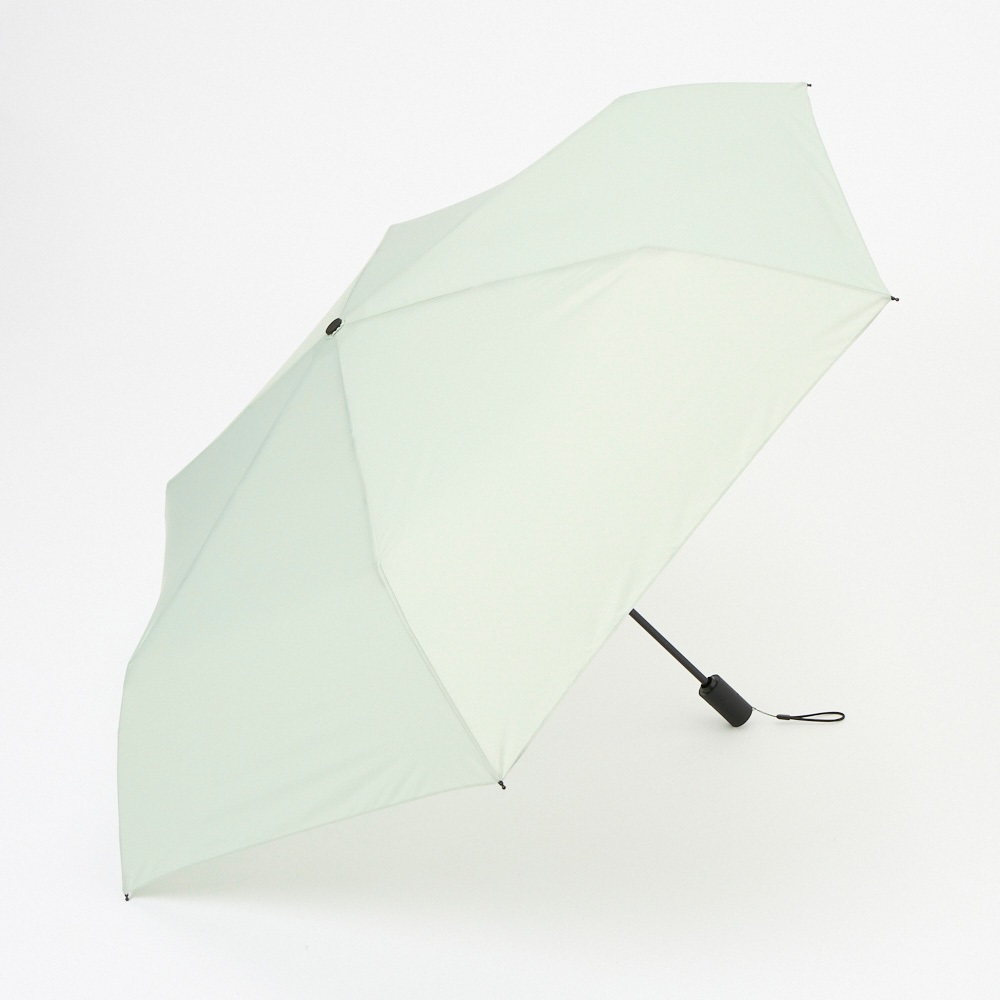 ウォーターフロント 折り畳み傘 折りたたみ傘 雨傘 雨用 さくらんぼ柄 チェリー柄 可愛い かわいい 黒 ブラック 赤 レッド Water front(ウォーターフロント) 折りたたみ傘 カルオート | イオン