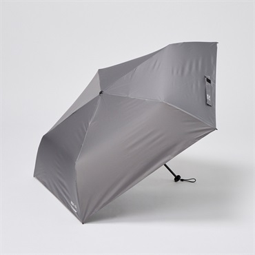 晴雨兼用 折傘 IZA スーパースリム(ウスグレー-55CM)