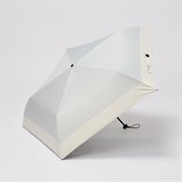 晴雨兼用 折傘 IZA スーパースリム(ウスアオ-55CM)