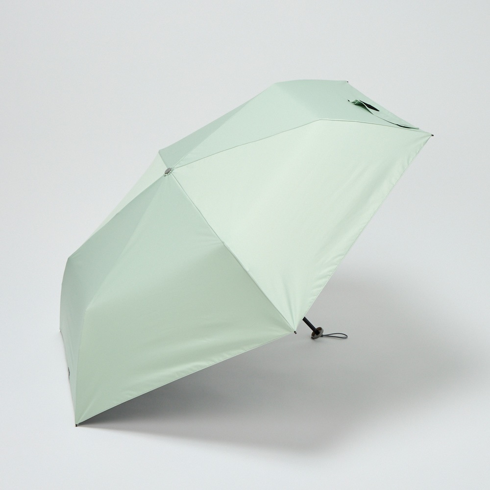 晴雨兼用折傘 ゼロアンド 軽量(ウスミドリ-55CM)