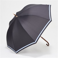 Water front(ウォーターフロント) 婦人 長傘 モクット マニッシュボーダー(コイアオ-58CM)