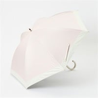 トップバリュ(TOPVALU) 長傘 軽い晴雨兼用傘 バイカラー(ウスアカ-55CM)