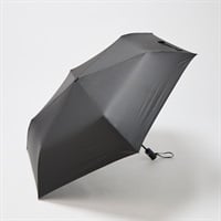 トップバリュ(TOPVALU) 折傘 自動開閉 晴雨兼用傘(クロ-58CM)
